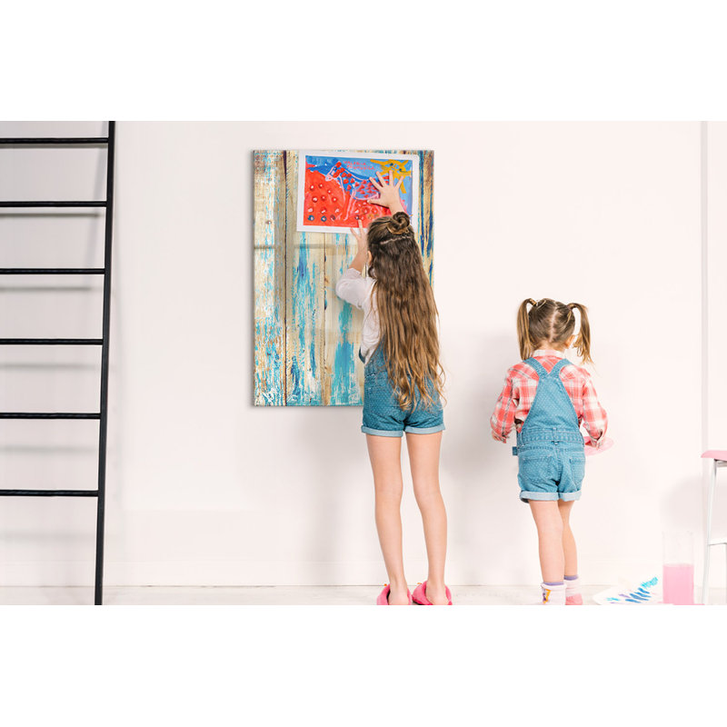Magnetic Glass Photo Memo Board