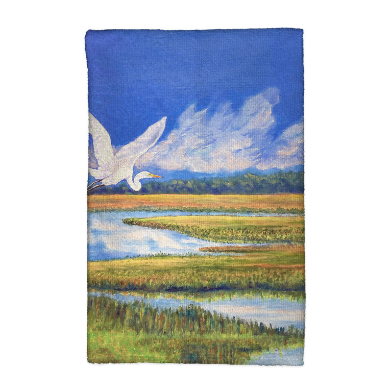 Linge à aigrette volant