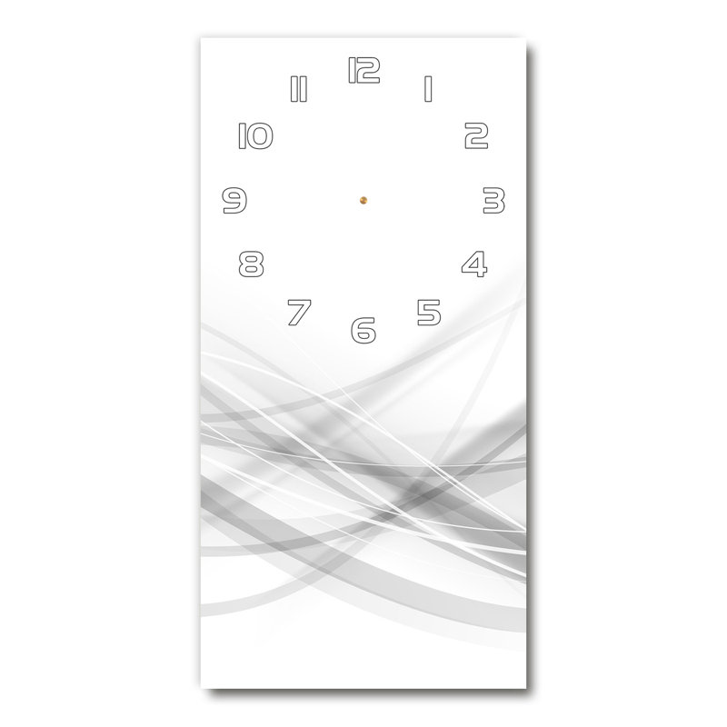 Jacquie Glass Wall Clock