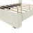 Solid Wood Upholstered Panel Bed with Rectangular Headboard-1390967931-1390967930