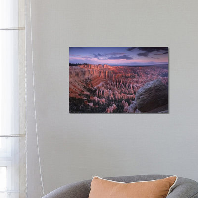 Amphitheater from Bryce Point, Bryce Canyon National Park, Utah 1 Piece Wrapped Canvas Wall Art