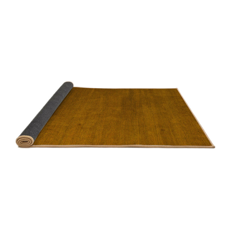 Tapis décoratif multicolore à motif abstrait, Rond 5 pi