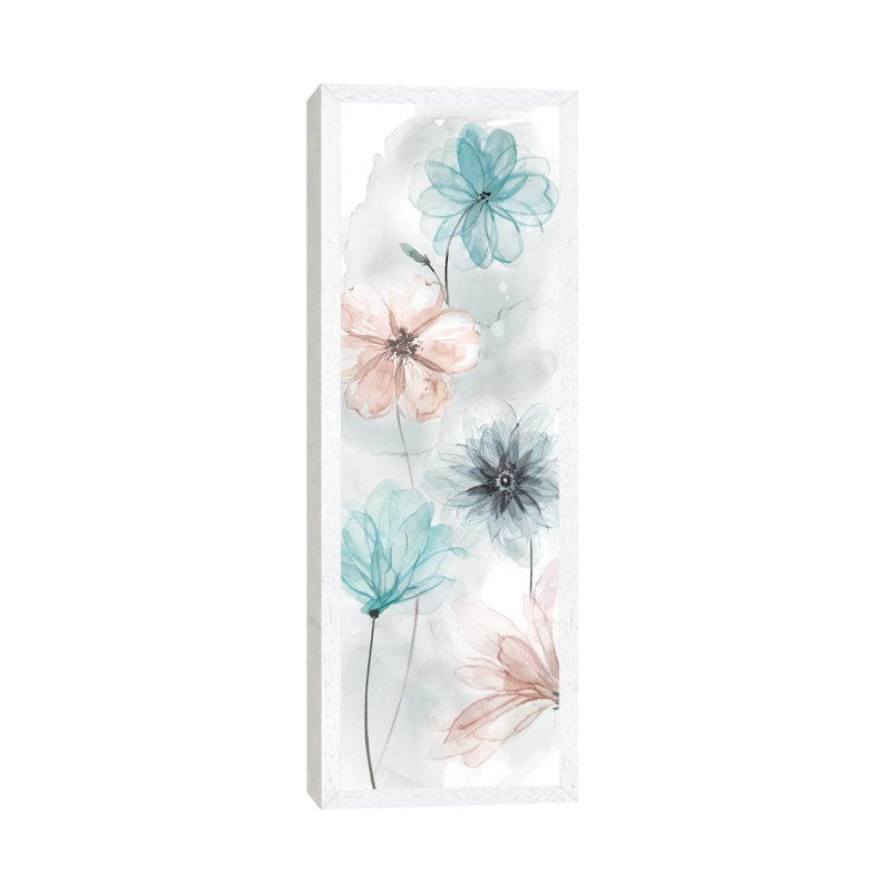 Transparent Rain II by Carol Robinson - Panoramic Print on Canvas, 152.4 cm H x 50.8 cm W, White Framed Canvas
