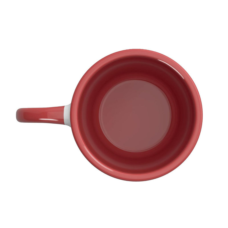 Ceramic Coffee Mug, Red