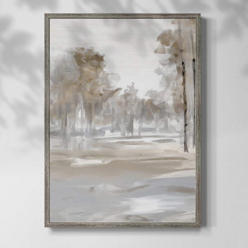 «LANDSCAPES Series X», reproduction encadrée - bois massif, H 11 po x l 9 po