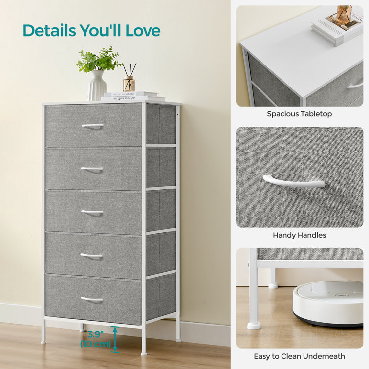 Ojaswi 5-Drawer Dresser,Chest of drawers,Bedroom dresser