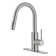 KRAUS Oletto Single Handle Pull Down Kitchen Faucet with QuickDock Top Mount Installation Assembly