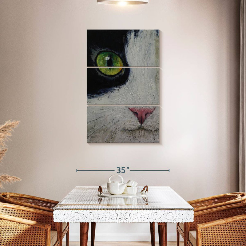 Chat roux Brampt, H 45 po x l 28 po