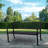 Elsche Steel Outdoor Bench