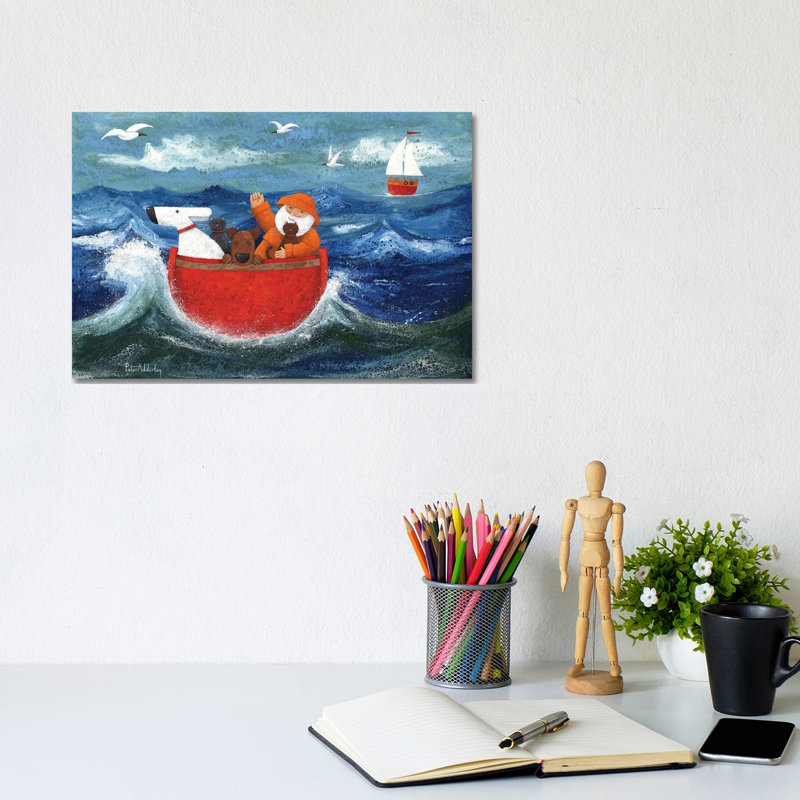 All Aboard by Peter Adderley - Wrapped Canvas Gallery-Wrapped Canvas Giclée, 20.32 cm H x 30.48 cm W