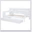 Lit de jour en bois avec 3 tiroirs, ports USB et bureau-1059077572