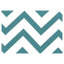 Fauteuil d'appoint à motif de chevrons bleu sarcelle avec coussin en mousse pour le salon ou la chambre à coucher-130633820