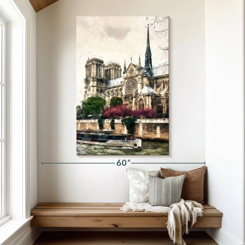 Rivière Hannes Notre Dame, H 51 po x l 34 po