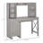 Farmhouse Computer Desk With Hutch And Cabinet, Home Office Desk With Storage, For Study-114223728