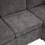 Canapé-lit modulaire en L Chenille-2095247329