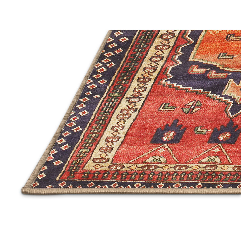 Oriental Indoor Rug, Rectangle 7' x 10'