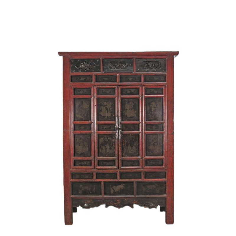 2 - Door Solid Wood Armoire