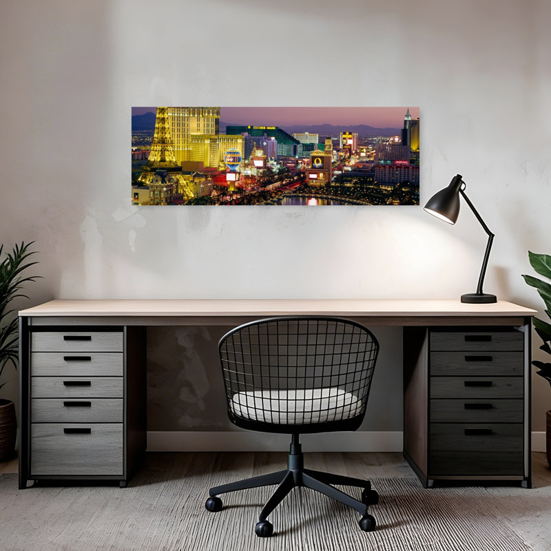 Las Vegas, Nevada, États-Unis, art contemporain abstrait, art mural, H 36 po x l 12 po