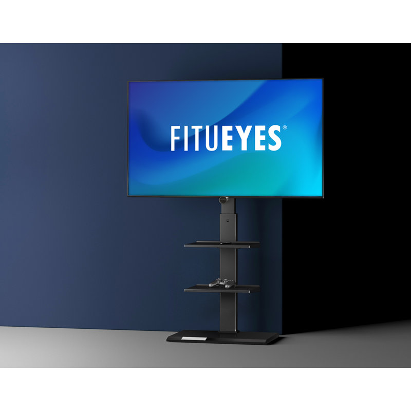 Tall Bracket Fitueyes Single Screen Floor Stand Mount