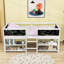 Lit mezzanine simple simple avec tablettes et échelle mobiles-767023128