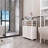 Bathroom Bamboo Storage Cabinet-915425519