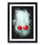 Two Cherries - Framed Print-62807878-62807879