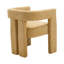 Chaise de salle à manger avec accoudoirs et chaises d'appoint en tissu de conception contemporaine Campcraft-1950857046