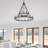 Pearson Dimmable Wagon Wheel Chandelier-543154294