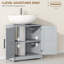Meuble-lavabo 23,6 po avec rangement