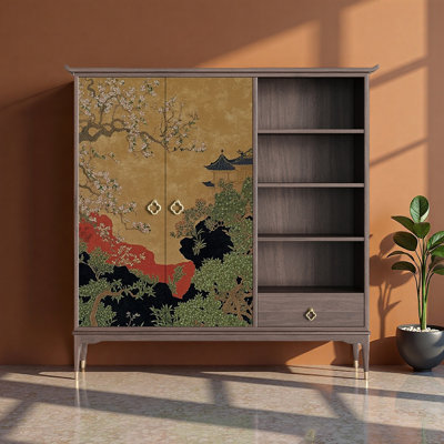 Buffet haut de gamme rétro de style chinois