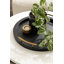 Round Ottoman Tray with Metal Handles-485116405