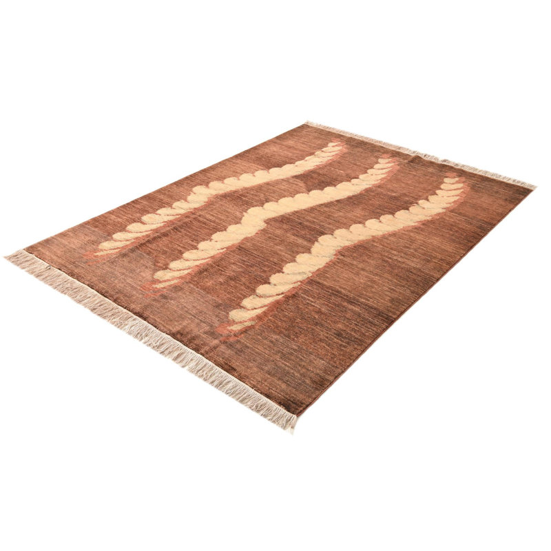 Tapis brun Naber