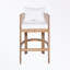 Ensemble de 2 tabourets de bar avec coussin moelleux