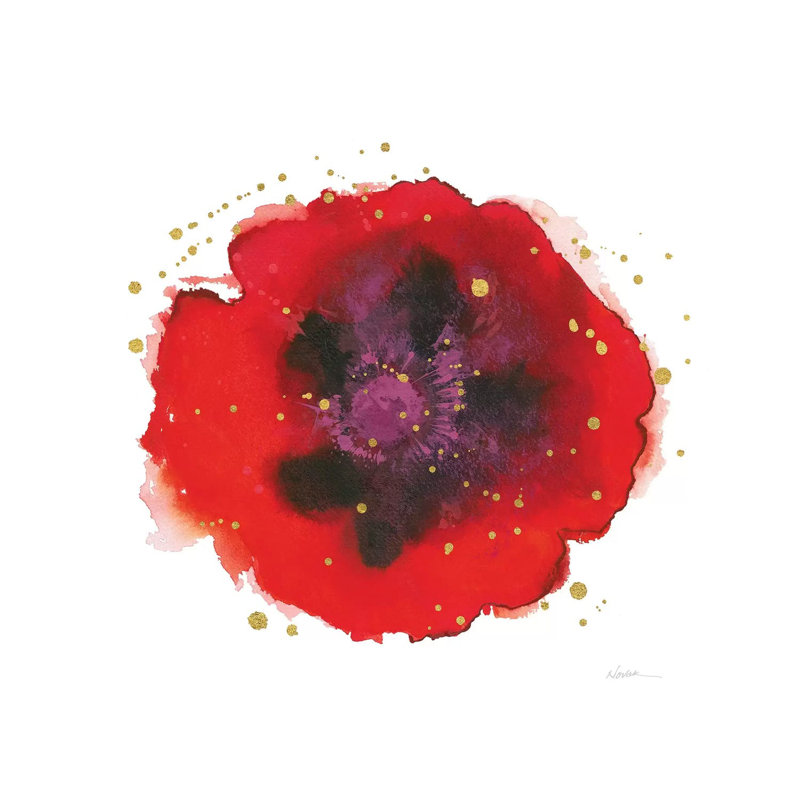Splash IV by Shirley Novak - Wrapped Canvas Gallery-Wrapped Canvas Giclée, 45.72 cm H x 45.72 cm W