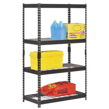 60 Wide Heavy Duty Rack with Four 18 Deep Shelves – Gladiator