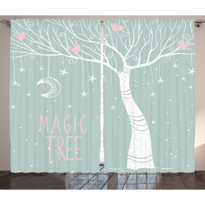 Keysville Semi Sheer Curtain Pair
