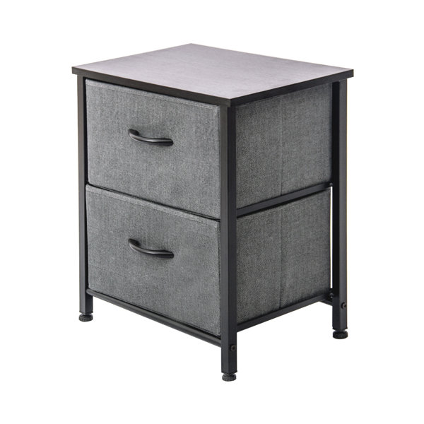 17 Stories Metal Nightstand | Wayfair