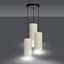 Ealidh 3 - Light Steel Cluster Pendant-1003565787