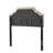 Tufted Upholstered Headboard Queen Size, Solid Wood Head Board With Durable Metal Legs, Adjustable Height Queen Headboard With Nailhead Trim,Fabric Headboard In Modern Button Tuffted Design-1616110792