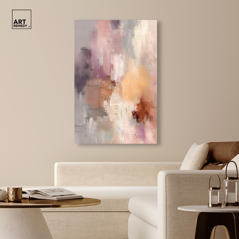 "Hazy Sunset IV", reproduction d'art sur toile par Art Remedy, galerie tendue, 36 x 54, H 54 po x l 36 po