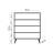 Caslin 4 - Shelf Storage Cabinet