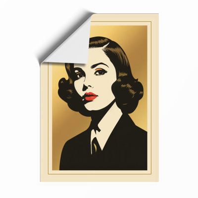 Woman In Gold Art Deco - Print