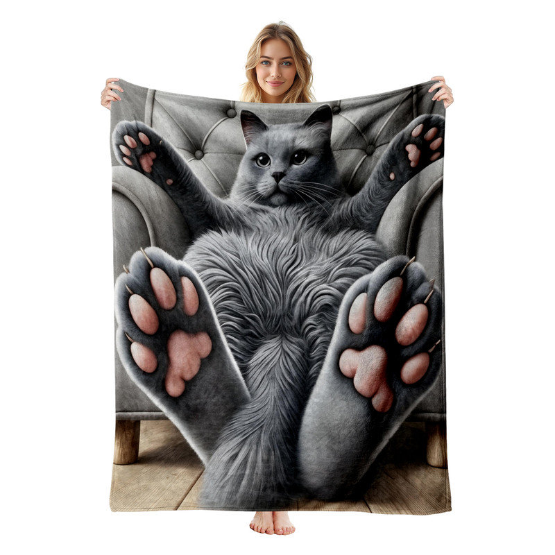 Fauteuil pour chat JYK, Chaise Cat Paws, L 60 po x l 80 po 