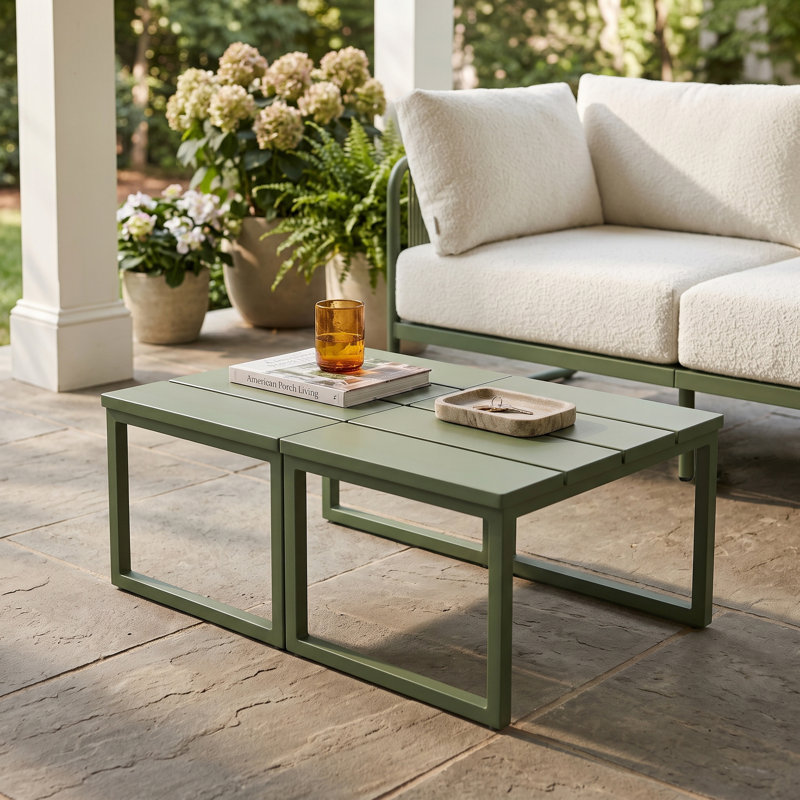 Table basse modulaire moderne Sylva pour patio