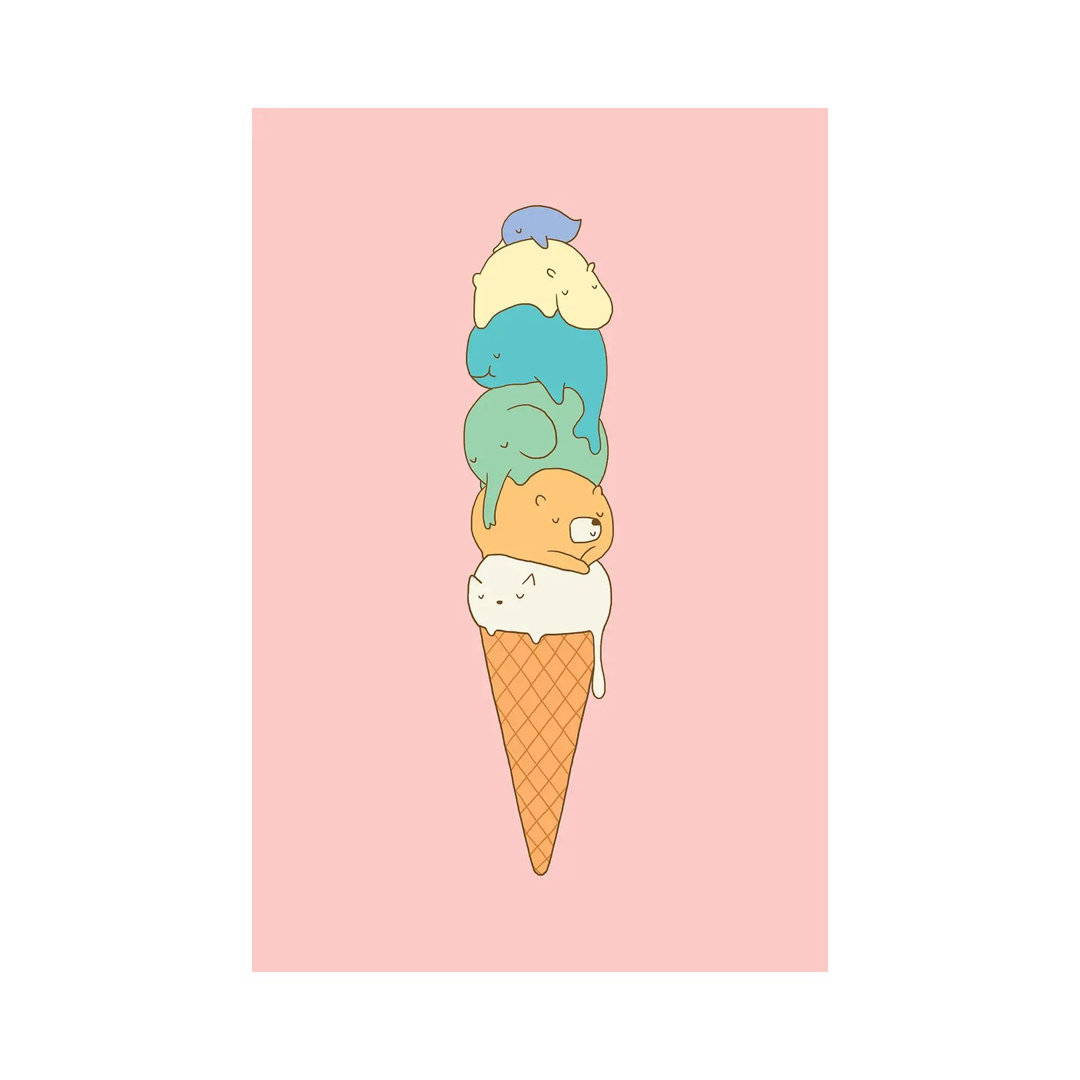 Melting by Lim Heng Swee - Wrapped Canvas Painting