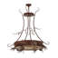 Woodland Pine 4 - Light Chandelier