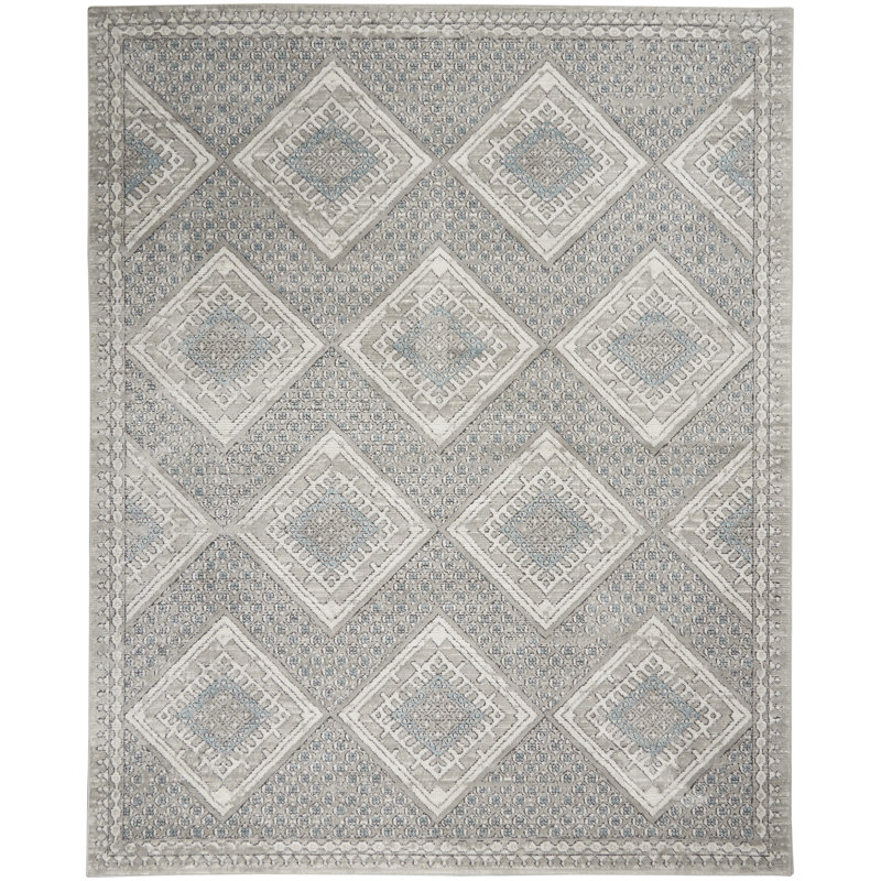 Breonnah Geometric Indoor Rug, Rectangle 6'7" x 9'6"