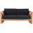 Anguilla 65'' Wide Rectangle Patio Loveseat with Cushions-86504233-127274698