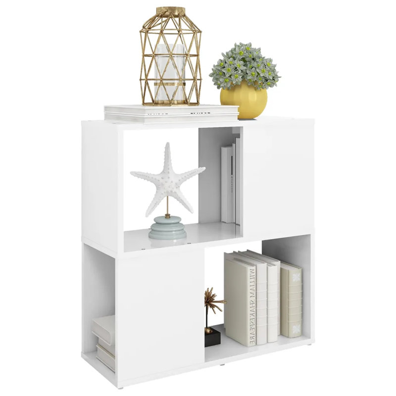 Bibliothèque Anareli, (2 tablettes) H 24,8 po x L 23,6 po x l 9,4 po, Chêne sonoma