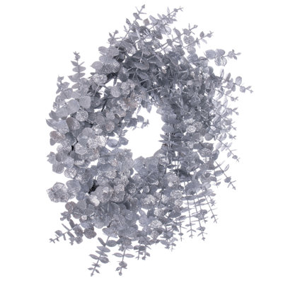 24" Eucalyptus Halloween Wreath